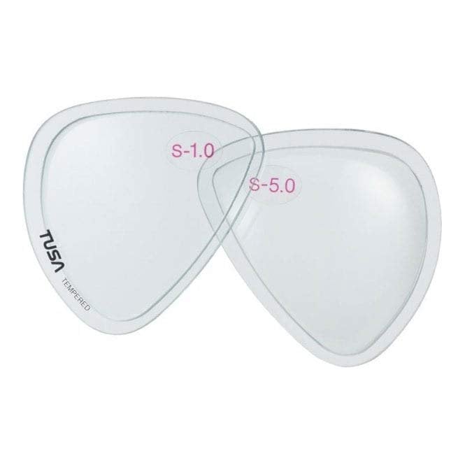 TUSA Intega Elite Snorkelling Set With Minus Corrective Lenses